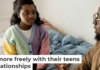 Compared to the previous generation, fathers now are more likely to be involved in their teens’ lives. The Good Brigade/DigitalVision via Getty Images